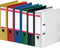 Pergamy ordner, voor ft A4, volledig uit PP, rug van 8 cm, geassorteerde kleuren 10 stuks