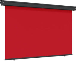 vidaXL - Balkonscherm - 165x250 - cm - rood