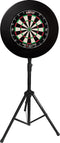 KOTO - Heavy Duty Dartbord - Verstelbare Hoogte tot Midden van Bord: 120cm - 190cm - Breedte 90cm - 4 KG - Voor Sisal & Elektronische Borden