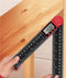 Synx Tools Winkelhaak Zwaaihaak - Instelbare Zweihaak digitaal - Digitale Blokhaak - Hoekwaterpas - Incl. Batterij - 200mm