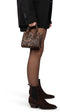 POSH by Poelman CARMEN - Enkellaars - Blokhak 4,5 cm - Bruin met dierenprint