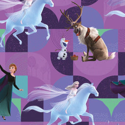 Kerst Inpakpapier Sneeuw Disney 200x70 - 3 Rollen