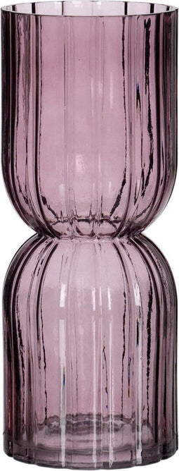 Vaas Mauve Kristal 12 x 12 x 30 cm