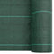 vidaXL - Worteldoek - 1,5x200 - m - polypropeen - groen