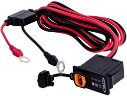 Ctek M8 - Kabel - Comfortindicator panel - Rood Zwart