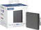Aqara Smart Wall Switch H1 - Draadloze wandschakelaar - Apple HomeKit Alexa Google Home - Grijs