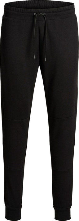 JACK & JONES JJIWILL JJCLEAN SWEAT PANTS - Zwarte joggingsbroek met elastische tailleband - Maat S