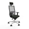 Bureaustoel met hoofdsteun Piqueras y Crespo 1D026N1 Zwart