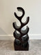 AnLi Style Wijnrek Suar hout walnoot 8 flessen - 70cm