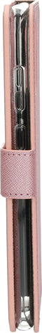 Mobiparts Galaxy S20 Plus - Wallet Case - Saffiano motief - Roze