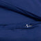 vidaXL - Dekbedovertrekset - 220x240 - cm - katoen - marineblauw