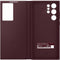 Samsung Smart Clear View Hoesje - Samsung Galaxy S22 Ultra - Burgundy