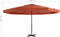 vidaXL - Parasol - met - draagbare - voet - terracottakleurig