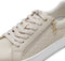 Tamaris ESSENTIALS - Dames Sneakers - Comfort-Lining - IVORY/GOLD
