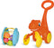 TOMY Pic & Push T-Rex Loopwagen - Peuterspeelgoed - Looptrainer