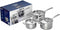 Le Creuset RVS set van 3 steelpannen, 16cm / 18cm / 20cm