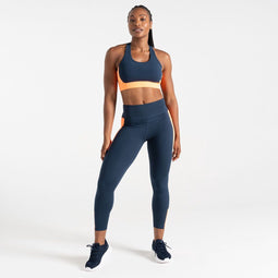 Move II - Legging - Snelle droging UV50+ bescherming - Blauw