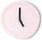 Ronde Klok Babyroze / Round Clock Babypink - Design klok Werkwaardig