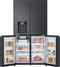 LG GMF960EV2E - Amerikaanse Koelkast - 646L No Frost Waterdispenser - Essence Black Steel