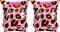 Swim Essentials Rosé Gouden Panterprint - Zwembandjes 0-2 jaar