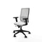 Piqueras y Crespo 2D066N0 - Bureaustoel - Verstelbare hoogte met armleuning - Wit