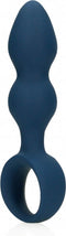 Shots - Loveline LOVE042BLU - Teardrop Shaped Anal Plug - Medium - Baltic Blue