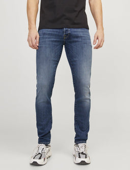 JACK & JONES Glenn Fox - slim fit jeans - Super Stretch - denimblauw