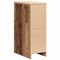 vidaXL - Garagekast - 30x51x85 - cm - massief - grenenhout - oud - hout
