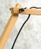 GOOD&MOJO Wandlamp Andes - Bamboe/Naturel - 95x47x55cm - Binnen Scandinavisch,Bohemian