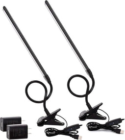 Cesunlight Bureaulamp - LED - Dimbaar - USB - Touchbediening - Zwart