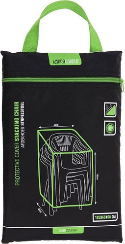 ProGarden - Tuinstoelhoes - Waterafstotend UV-bestendig - Zwart - 68 x 68 x 105 cm
