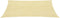 vidaXL - Zonnescherm - HDPE - rechthoekig - 4x6 - m - beige