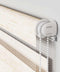 vidaXL - Zebra - rolgordijn - 85x150 - cm - stofbreedte - 80,9 - cm - marmerbeige