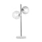Bureaulamp Home ESPRIT Zilverkleurig 40 W 220 V