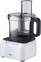 Braun FP3131WH - Foodprocessor - 800 W - 2,1 l - Grijs/Wit