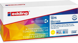 Edding EDD-1075 - Tonercassette - Vervangt Brother TN-247Y - Geel (2300 pagina's)
