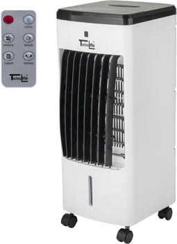 Technolife TL-2701 - Aircooler - 3-in-1 functie met afstandsbediening en timer - Wit/Zwart