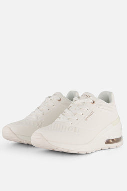 Skechers Million Air - Elevated Air - Hoge Sneakers - Wit