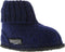 Bergstein Cozy - Sloffen - 100% Zuiver scheerwol - Blauw