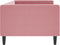 vidaXL - Slaapbank - 90x200 - cm - fluweel - roze