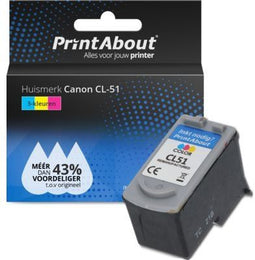 Canon CL-51 - Cartridge - 21 ml - 545 Paginas Kleur (1 stuk)