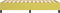 vidaXL - Bedframe - stof - groen - 90x200 - cm