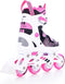 Tempish GOKID - Inline Skates - Verstelbaar 37-40 - Wit Roze