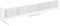 vidaXL - Gabion - plantenbak - verhoogd - 450x30x60 - cm - gegalvaniseerd - staal