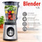 Alpina Blender - Smoothie 1.5L - Mixer 500W met Glazen Kan en 2 Snelheden - Antislip Voetjes