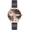 Olivia Burton OB16BF05 - Polshorloge - Kwarts - Ø 30 mm - Zwart/Roze