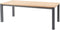 Taste 4SO - Ridge eettafel antraciet 220x95 teak