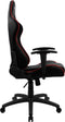 Aerocool AC110 AIR Universele gamestoel Gecapitonneerde zitting Zwart, Rood