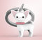 Metalmorphose sleutelhanger Chihuahua met halsband