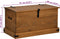 vidaXL - Opbergkist - HALDEN - 91x48x47 - cm - massief - grenenhout